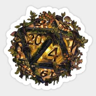 Enchanted Vines Dice Sticker